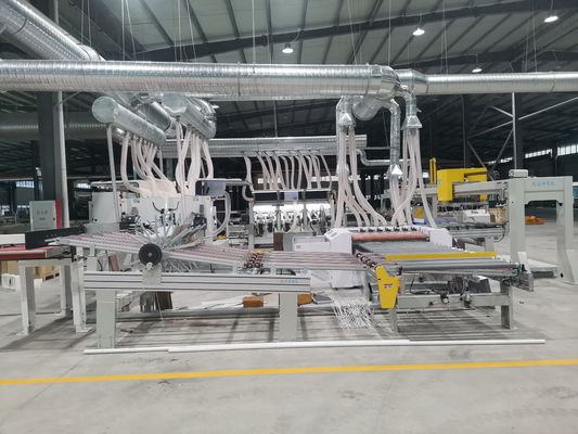 PLC Control Slotted Line Automatic Supporting Production Line