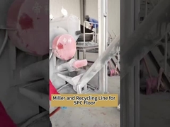 Maszyna do mijania i recyklingu podłogi SPC